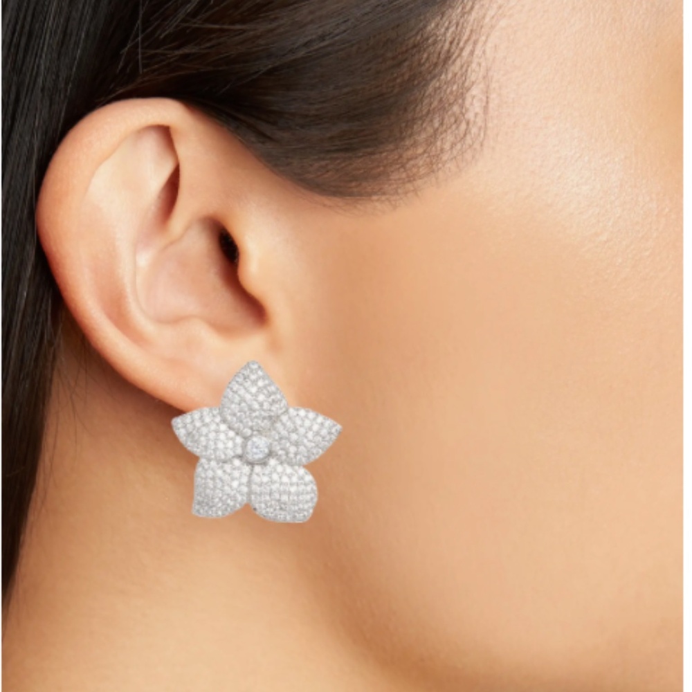 Kate Spade New York Blooming Pavé Stud Earrings
